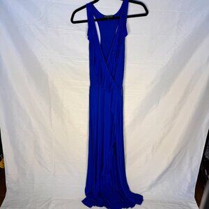 Felicity & Coco Blue Ruffle High/Low Dress